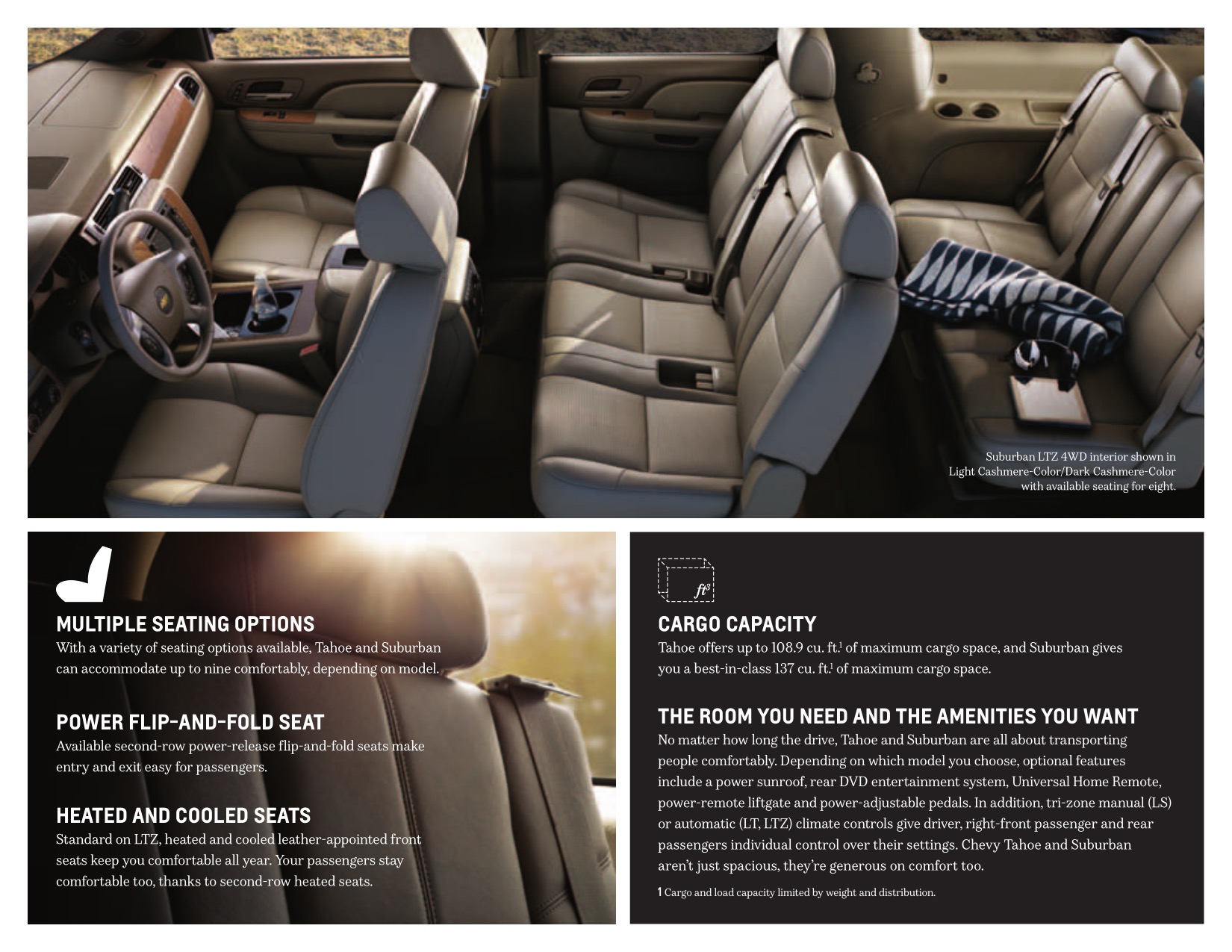 2013 Chevrolet Suburban Brochure Page 9
